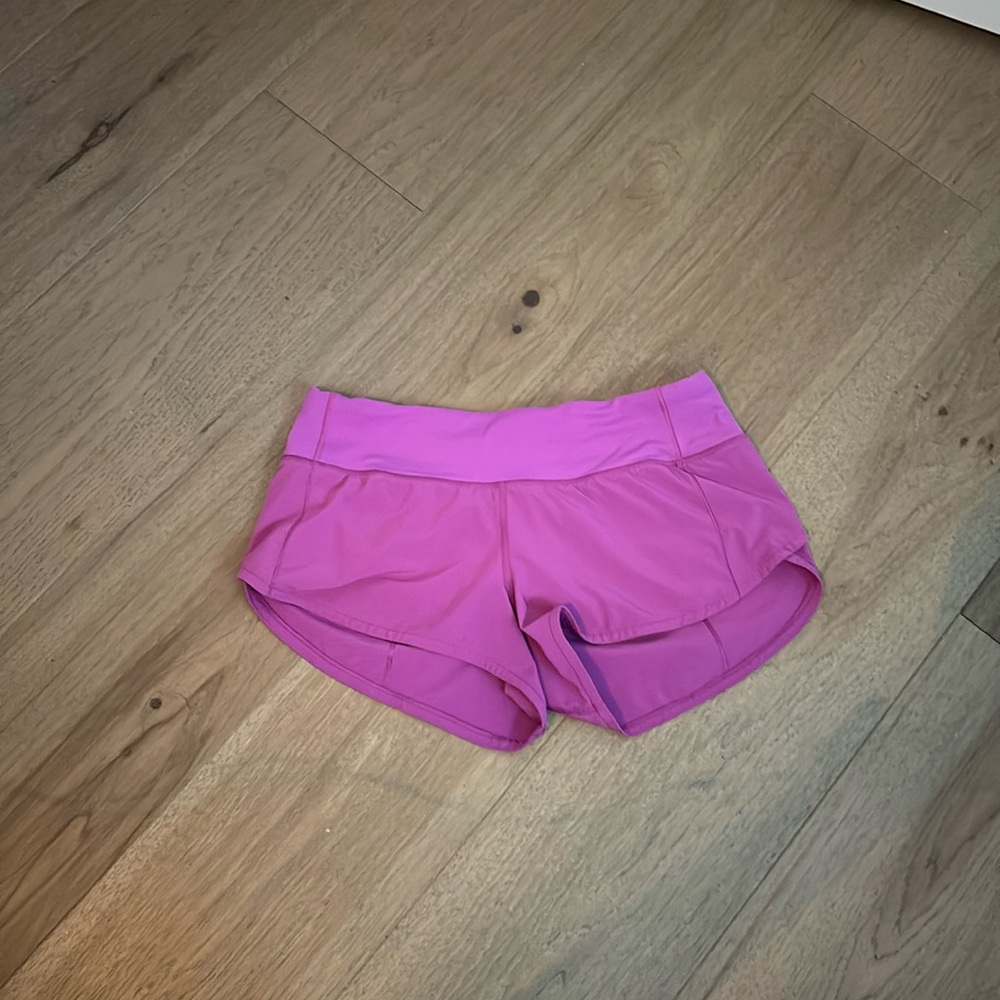 lululemon athletica Pink Athletic Shorts